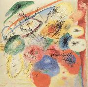 Wassily Kandinsky Fekete Vonasok I Spain oil painting artist